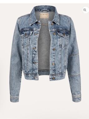 Free People Rumors Denim Jacket S